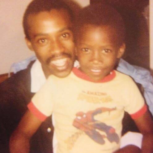 Phillip Gilmore with his son, Mahershala Ali.